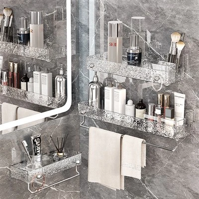 Bathroom Square Storage Rack