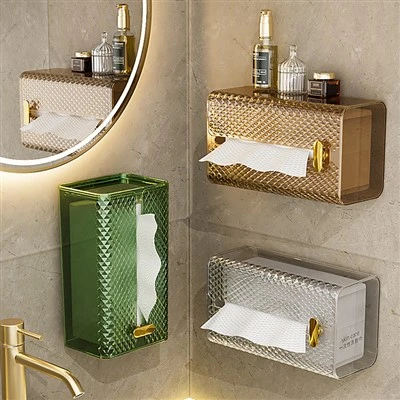 Bathroom Wall Mounted Tissue Storage Box