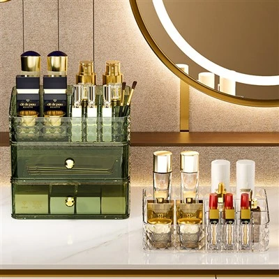 Diamond Cosmetics Storage Box