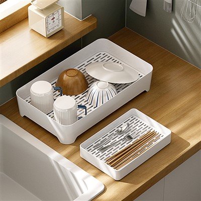 Drainage Tableware Storage Tray