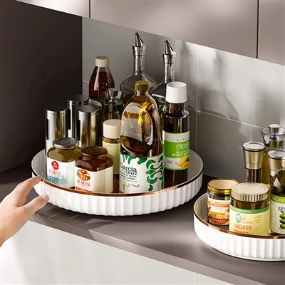 Light Luxury Rotating Storage Rack