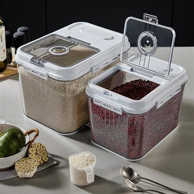 Magnetic Suction Timing Rice Bucket