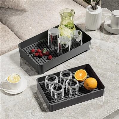 Minimalist Drainage Storage Tray