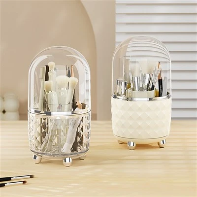 Plastic Makeup Brush Storage Box