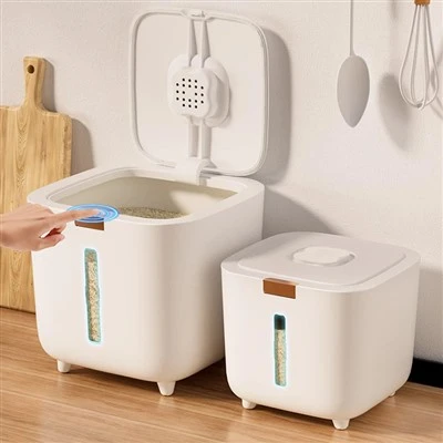 Simple Flip Rice Bucket
