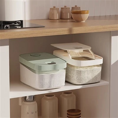 Sliding Lid Rice Storage Box