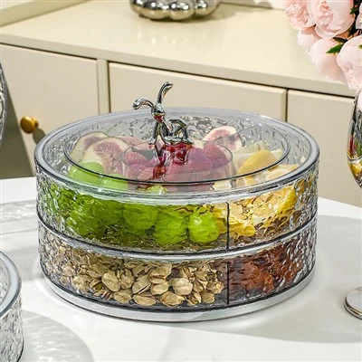 Water Wave Pattern Storage Fruit Tray