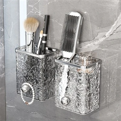 Water Wave Pattern Wall Hanging Storage Box